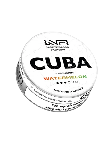 Cuba White Woreczki Nikotynowe...
