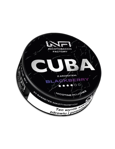 Cuba Black Woreczki Nikotynowe...