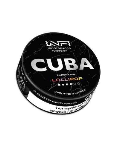 Cuba Black Woreczki Nikotynowe...