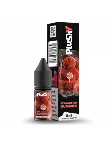 Plushy Salt Candy Strawberry Gummies...
