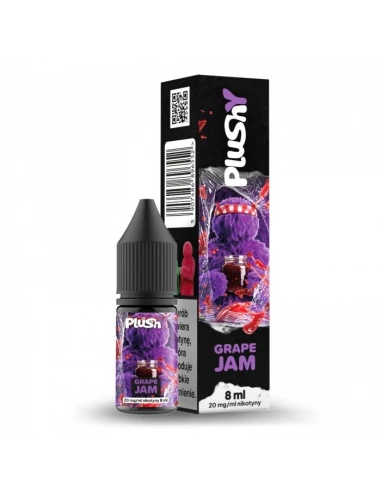 Plushy Salt Jam Grape 20 mg 8 ml