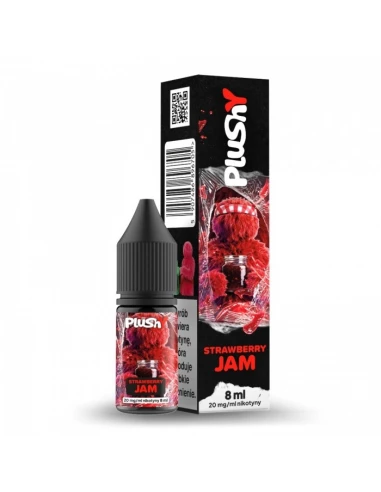 Plushy Salt Jam Strawberry 20 mg 8 ml