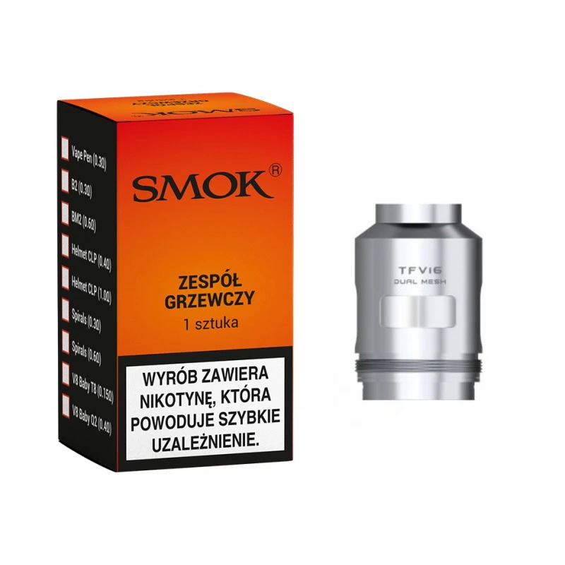 Smok Grzałka TFV16 Dual Mesh 0.12 ohm...