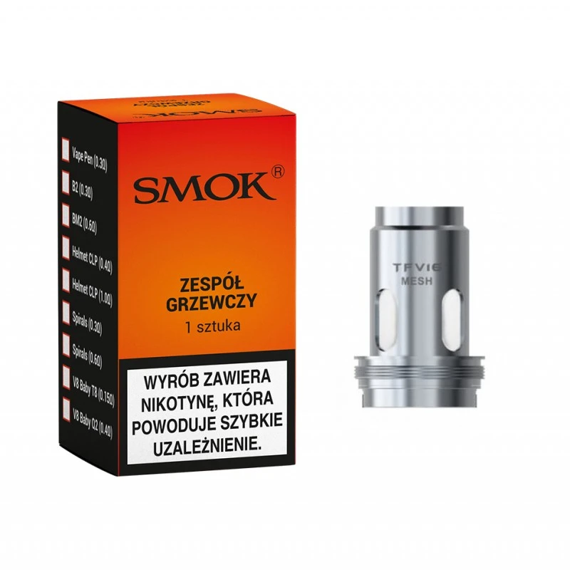 Smok Grzałka TFV16 Mesh 0.17ohm (3 szt.)