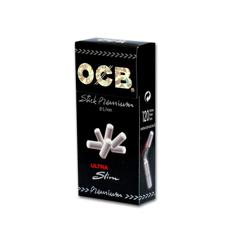 OCB Filtry Extra Slim Box 15x5,7 mm...