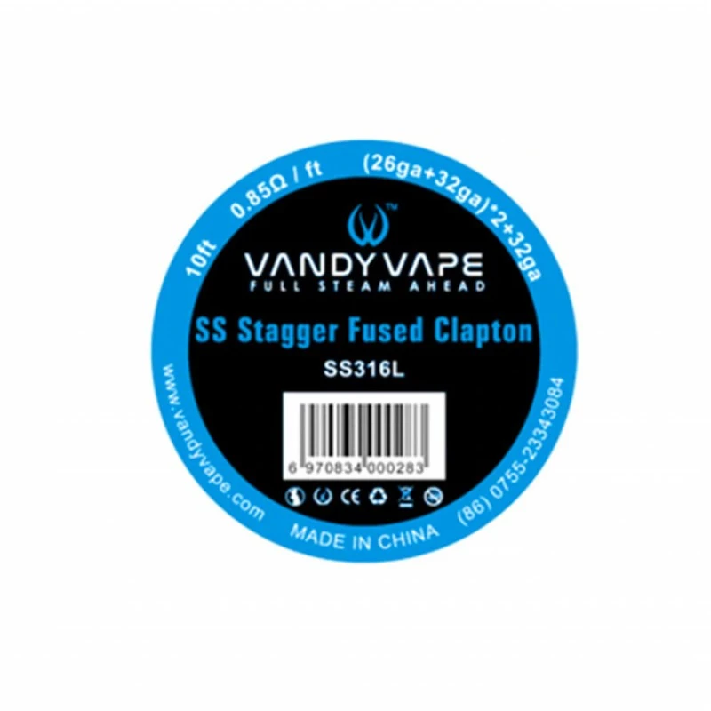 Vandy Vape Drut SS316 Stagger (26 ga...
