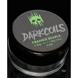 Dark Coils Framed Stample...